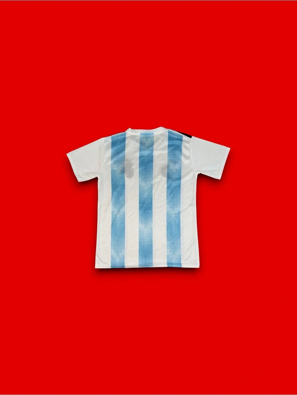 Argentina National Team Soccer Jersey White Blue FIFA World Cup Size medium